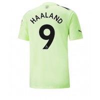 Fotbalové Dres Manchester City Erling Haaland #9 Alternativní 2022-23 Krátký Rukáv